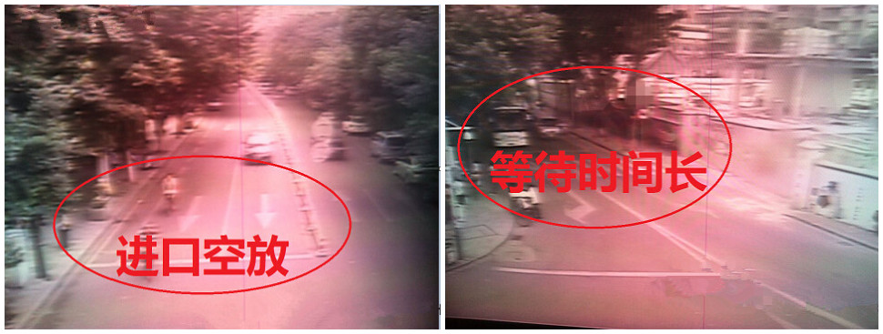 圖3 路口交通現(xiàn)狀