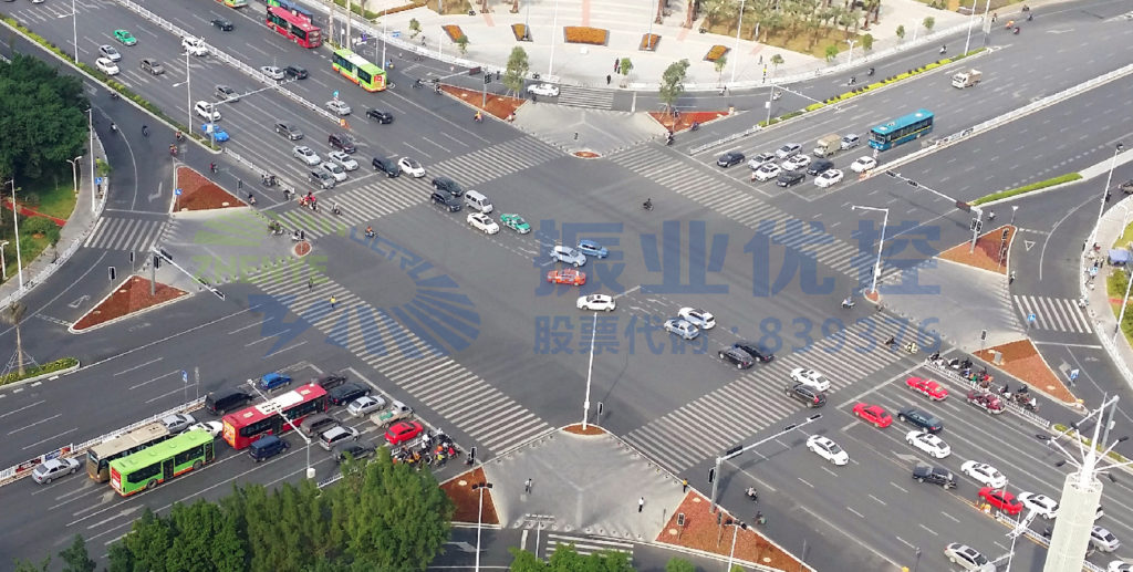 圖4 完善的信號燈控制路口