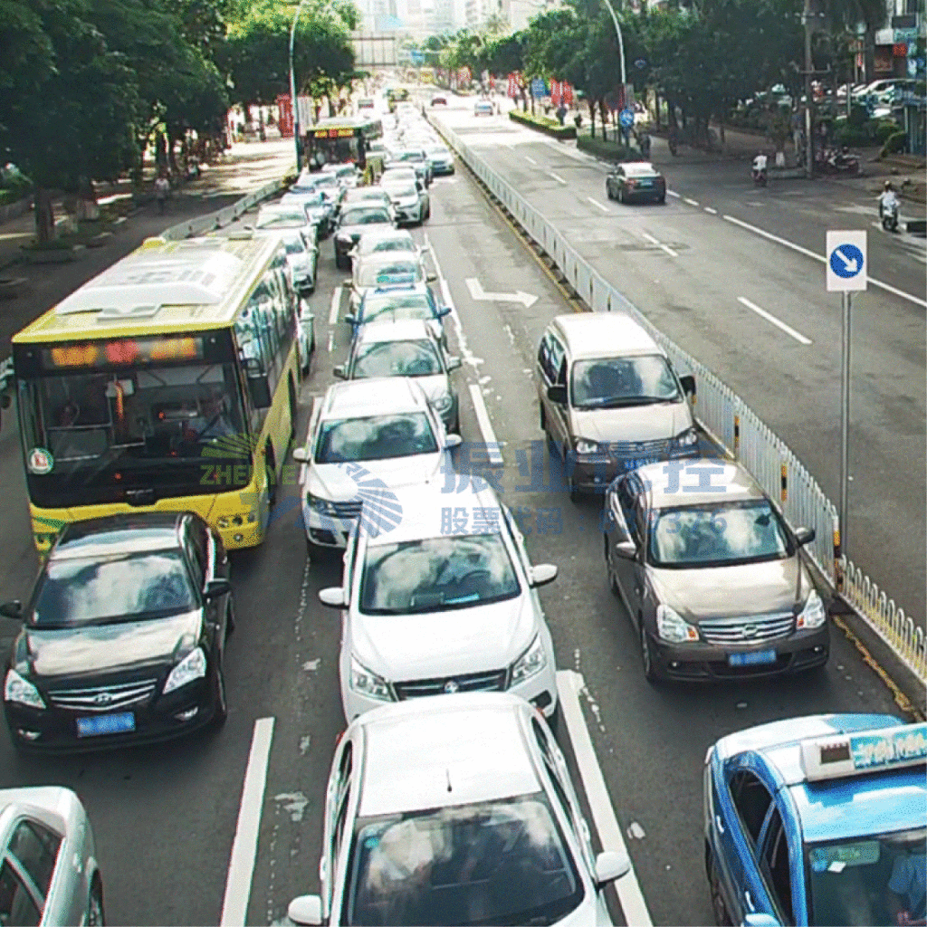 圖5  T形路口東進口早高峰車流（優(yōu)化前）