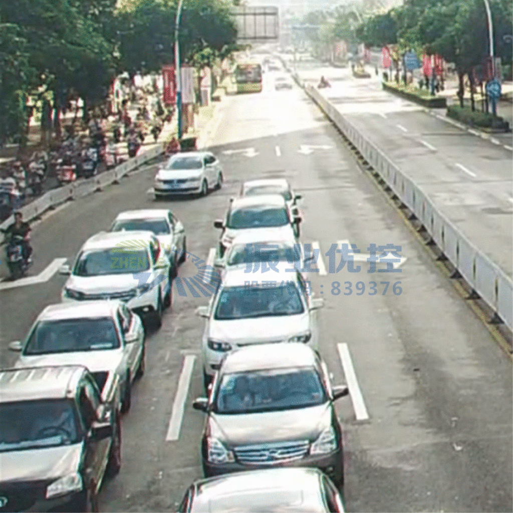 圖7  T形路口東進口早高峰車流（優(yōu)化后）
