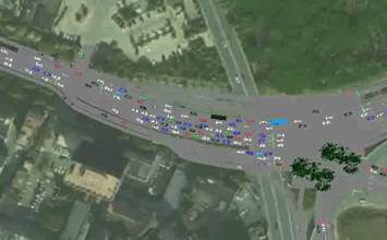 圖11 啟用信號燈的仿真動態(tài)圖