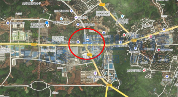 圖1 路口地理位置