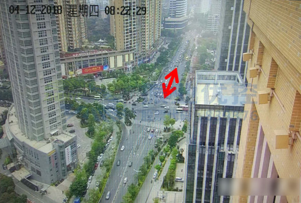 圖6 早高峰（08:20左右）出城方向（檢察院往公安局方向）優(yōu)化后