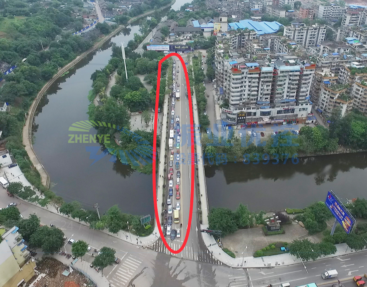 圖6 路口西進(jìn)口早高峰時(shí)段排隊(duì)情況 