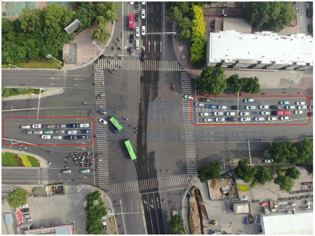 圖5 東西進口車流分布