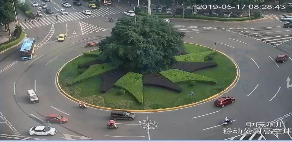 圖8 優(yōu)化后二轉盤高峰期通行情況