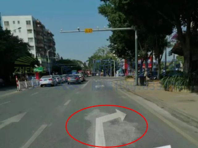 圖11 各進(jìn)口直右車(chē)道改為專(zhuān)用車(chē)道