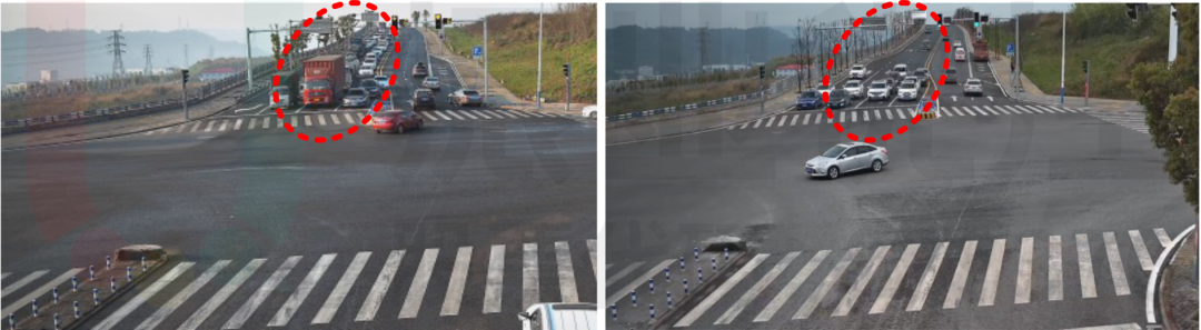 圖16 臨時便道-泰和路路口優(yōu)化前后對比