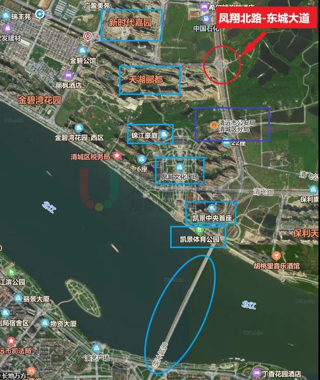 圖 1 道路地理位置示意圖