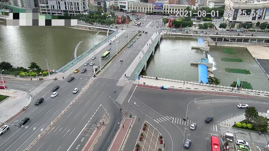 圖12 濱河路-解放橋路口全息雷達方案調(diào)優(yōu)后