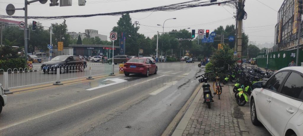 圖4 標(biāo)線重新劃分