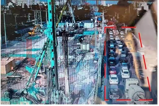 圖6 西進口車輛排隊長度較長