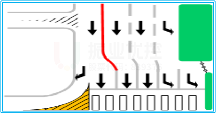 圖15 民安路-菊城大道路口優(yōu)化前后