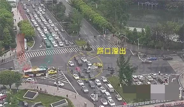 圖1 優(yōu)化前 金開(kāi)大道和睦路