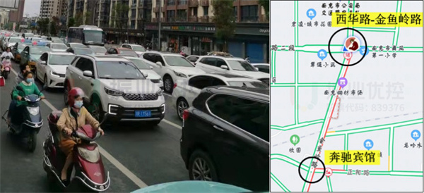 圖5 南進(jìn)口排隊(duì)情況示意圖