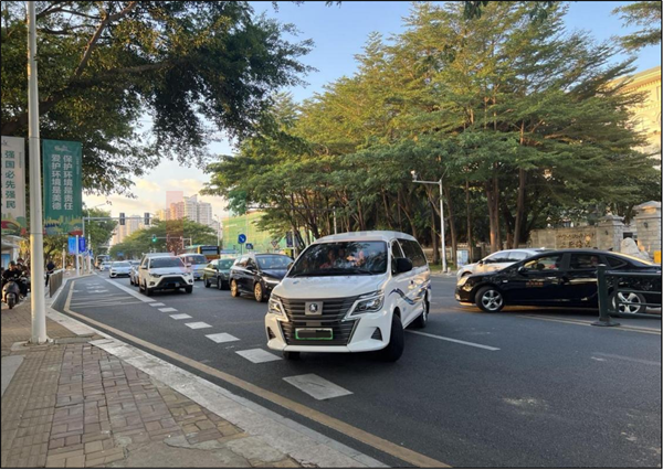 圖4 掉頭車(chē)輛影響通行效率