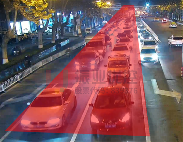 圖?4?中興大街-守敬路北進(jìn)口車(chē)輛排隊(duì)圖