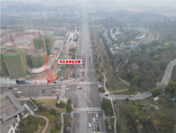 圖11 北進(jìn)口排隊(duì)長(zhǎng)度（優(yōu)化后）